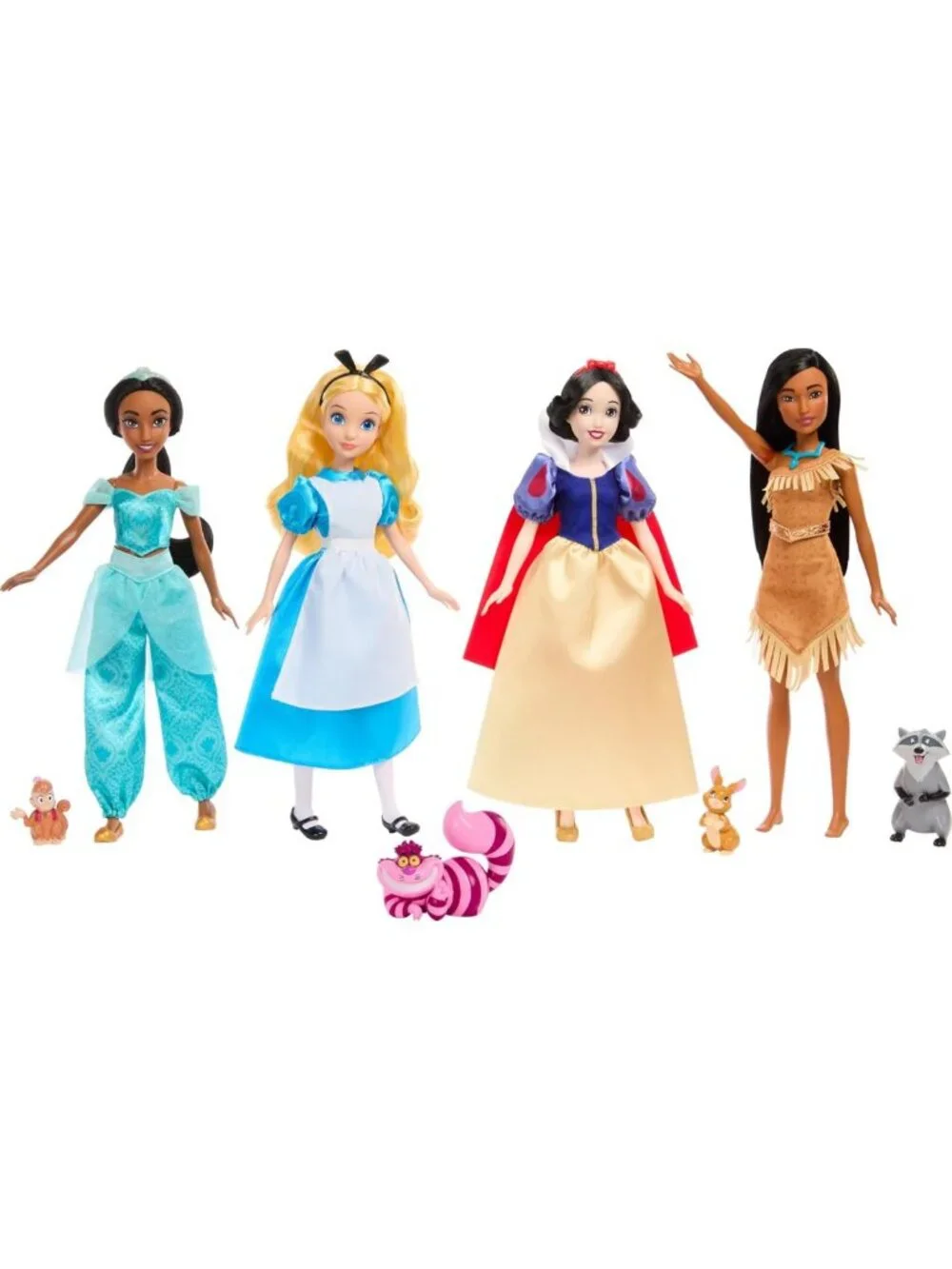Disney 100th Anniversary Fashion Doll 8-Pack with Accessories - Magical Playset